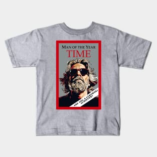 Th Dude Lebowski Time Man of the Year Big Lebowski Kids T-Shirt